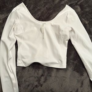 SOLD 💕💕 White Lululemon Align Longsleeve
